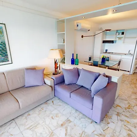 Joli 2p Climatise Avec Terrasse Face A La Pres Du Centre - Fr-1-196-388 Menton